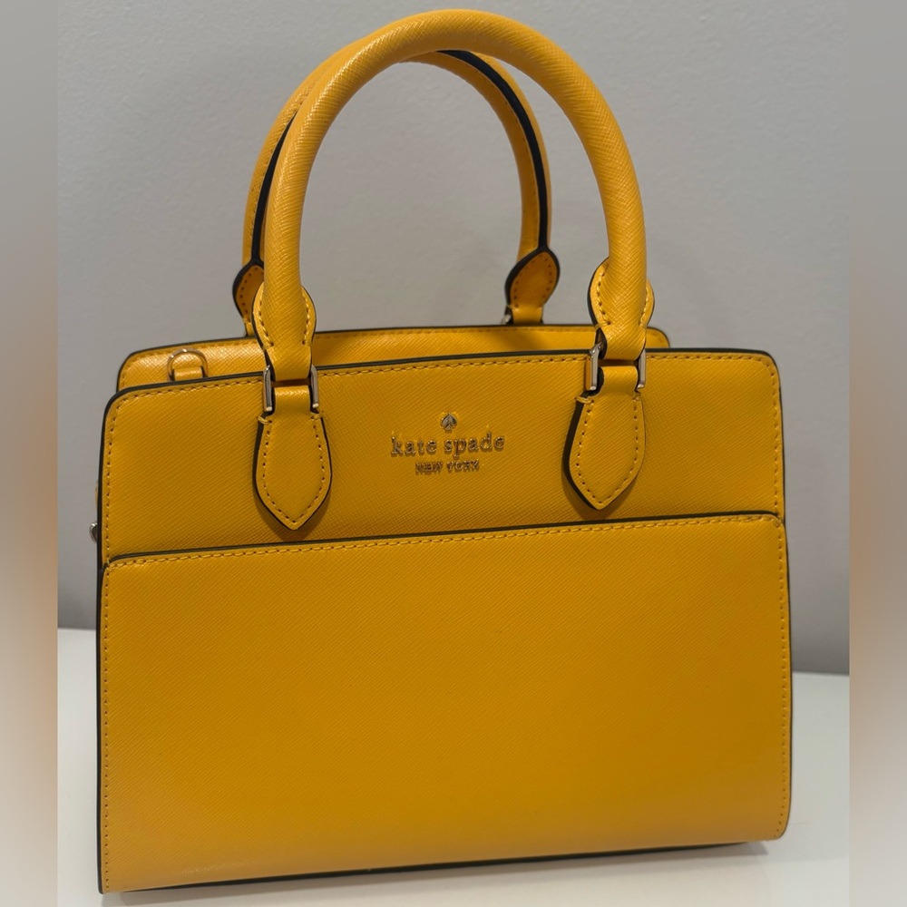 Kate Spade Yellow Staci Satchel Small